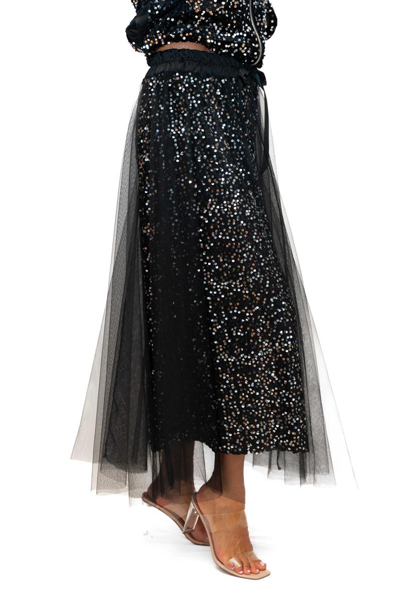 Italian Closet Trinny  Sequin Skirt