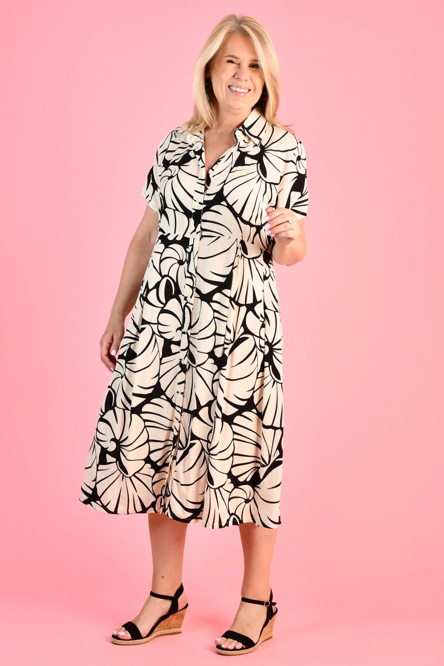 Go Girl Freya Midi Dress - VBLD589