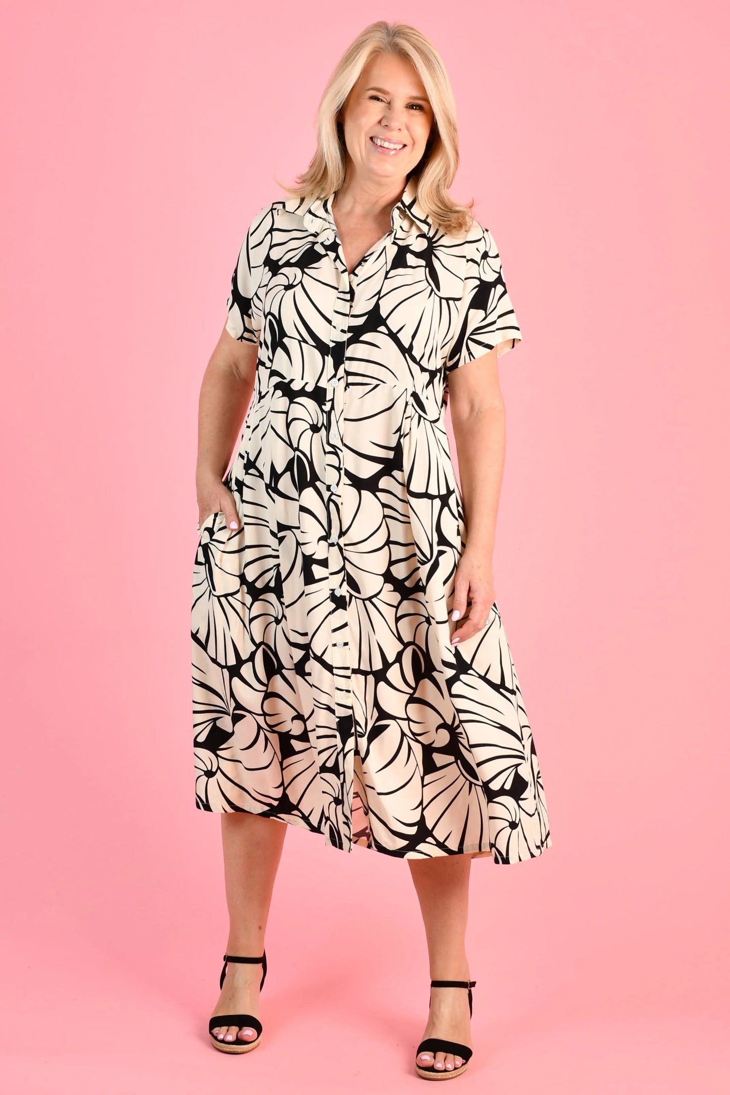 Go Girl Freya Midi Dress - VBLD589