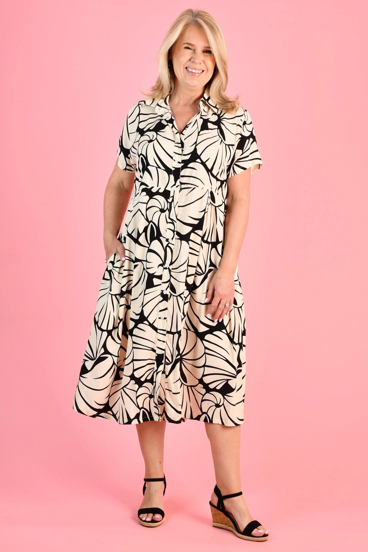 Go Girl Freya Midi Dress - VBLD589