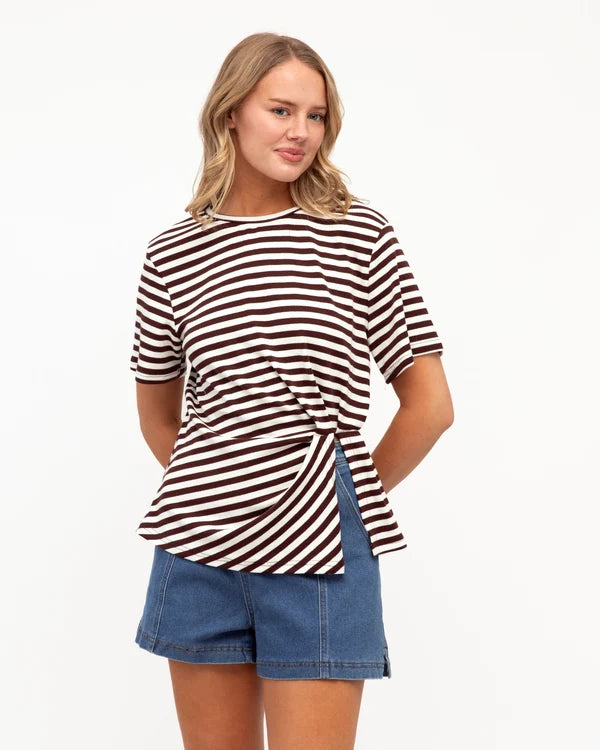 Ebby & I Blue Mood Top VV12121