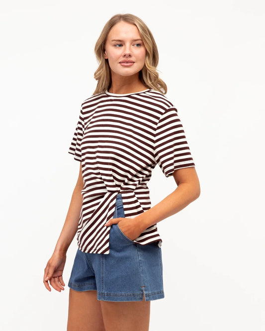 Ebby & I Blue Mood Top VV12121