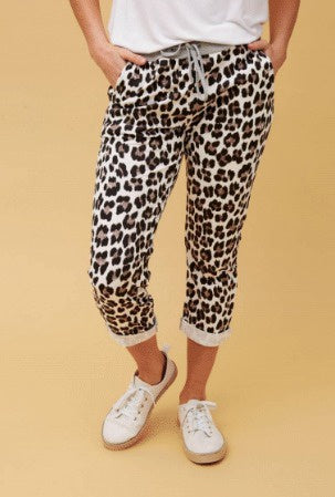 Bottega Moda leopard stretch pant 512781