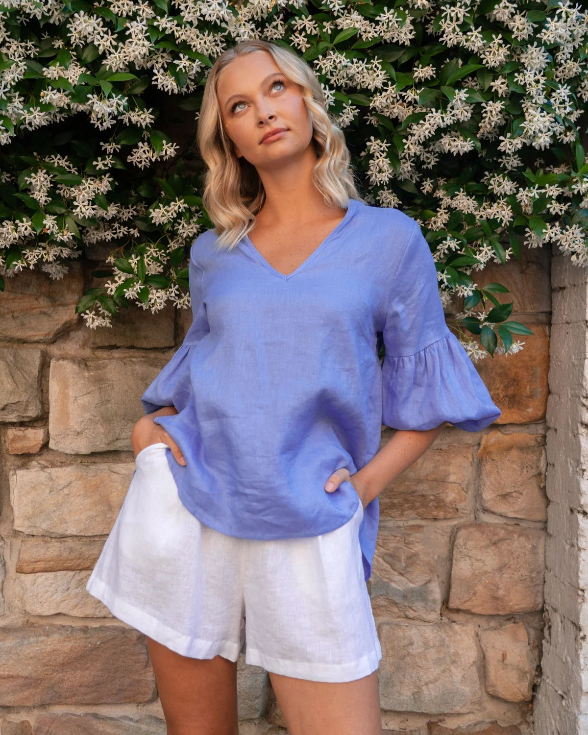 White Closet Castaway Top TFL7924-T