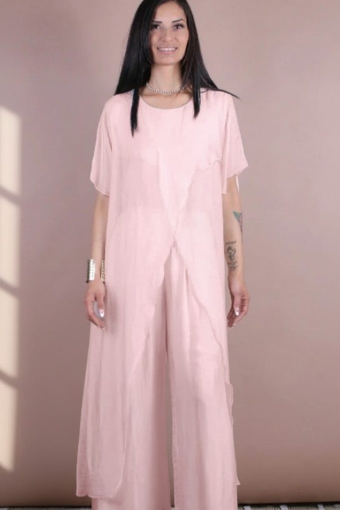 Italian Closet Faustina Silk Pant 9992