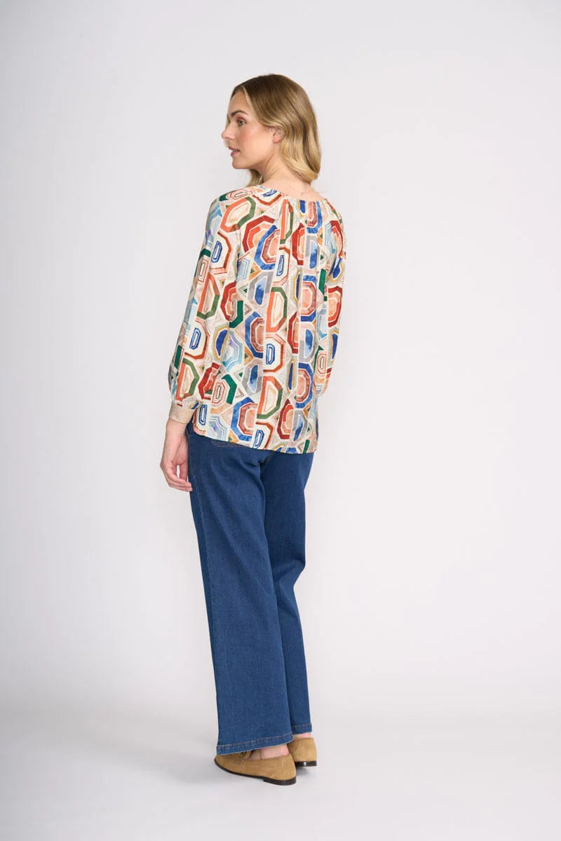 Foil Razzle Dazzle Blouse FO8504