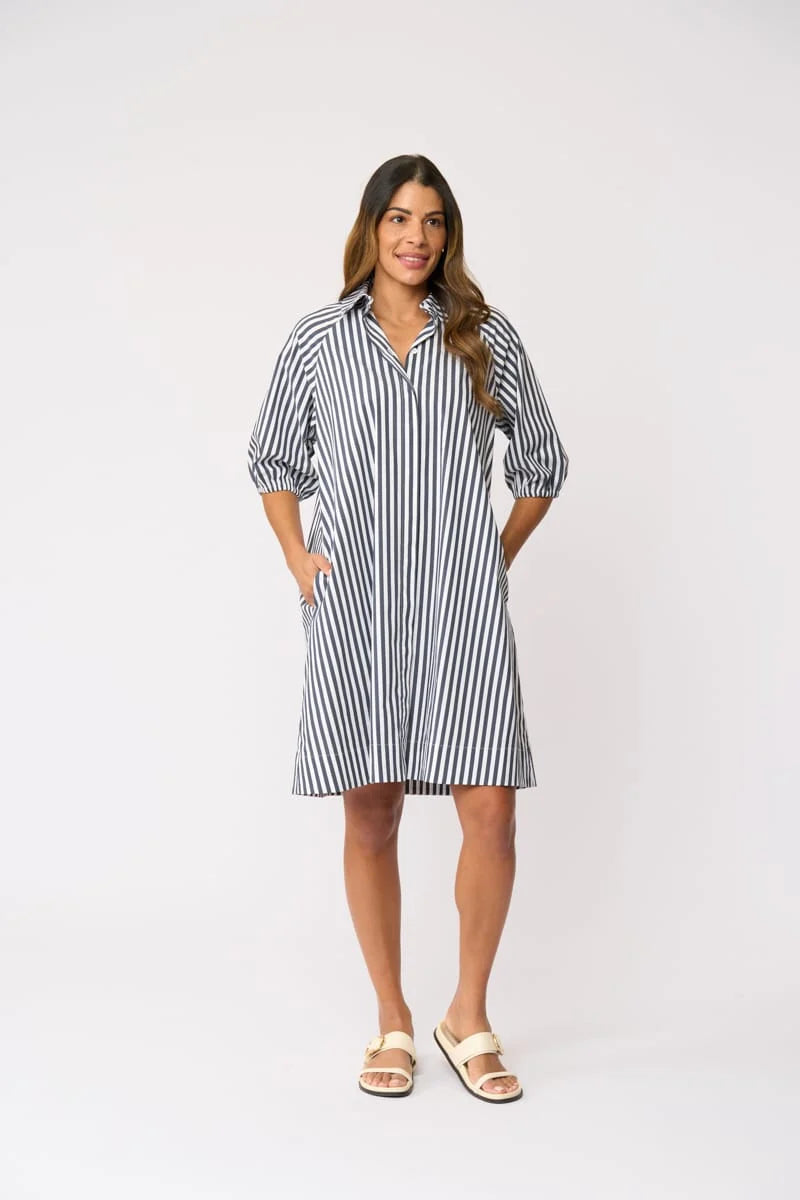 Foil Good Shirt Dress FO8736