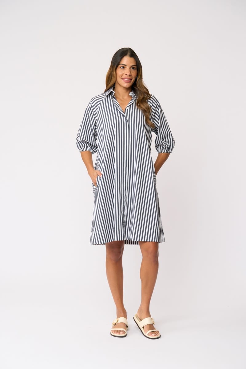 Foil Good Shirt Dress FO8736