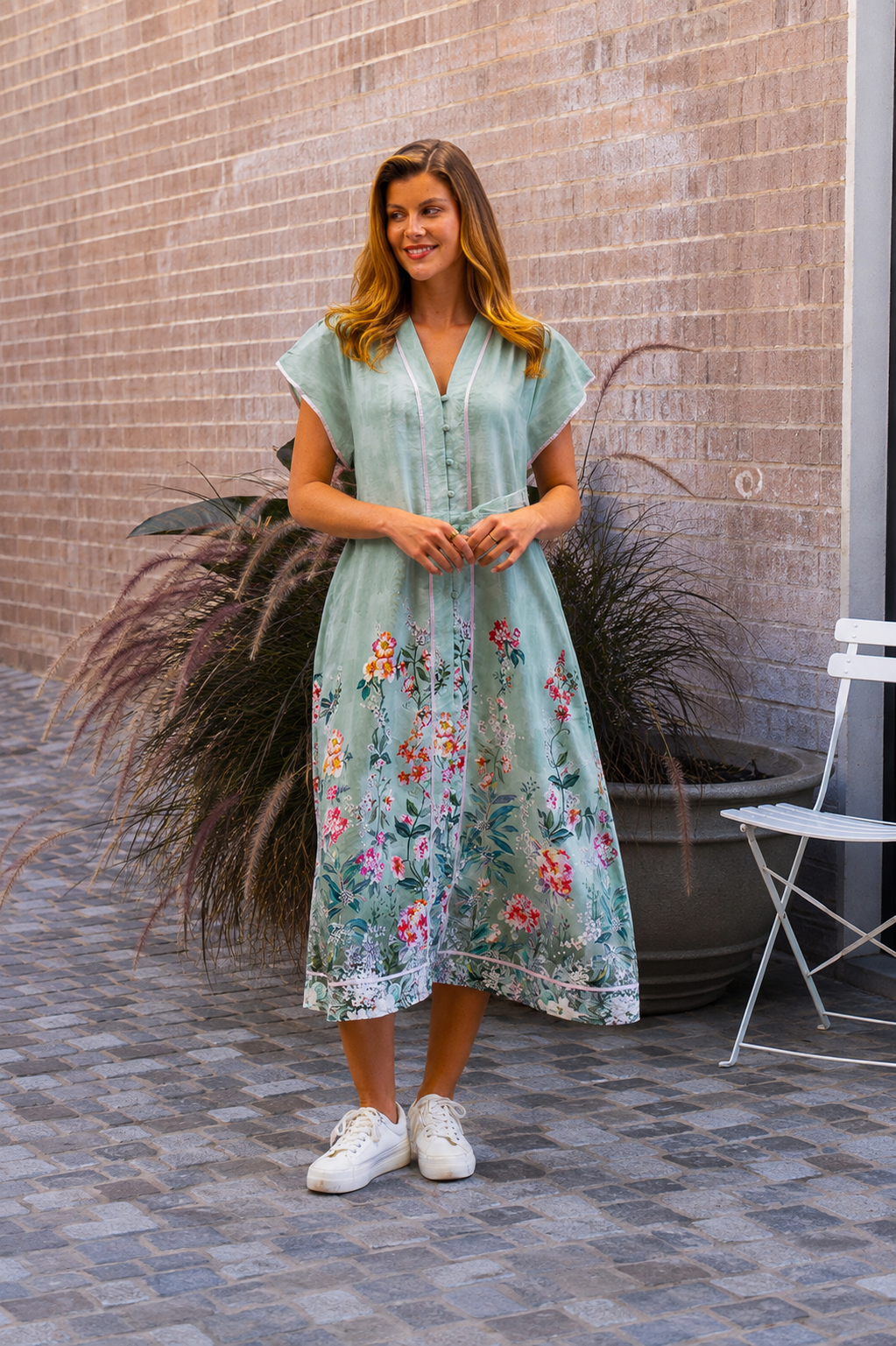 Boho Sanders Midi Dress C26229512