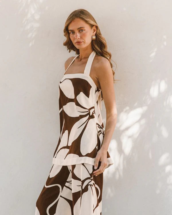 White Closet Summer Bloom Top - TFE11435