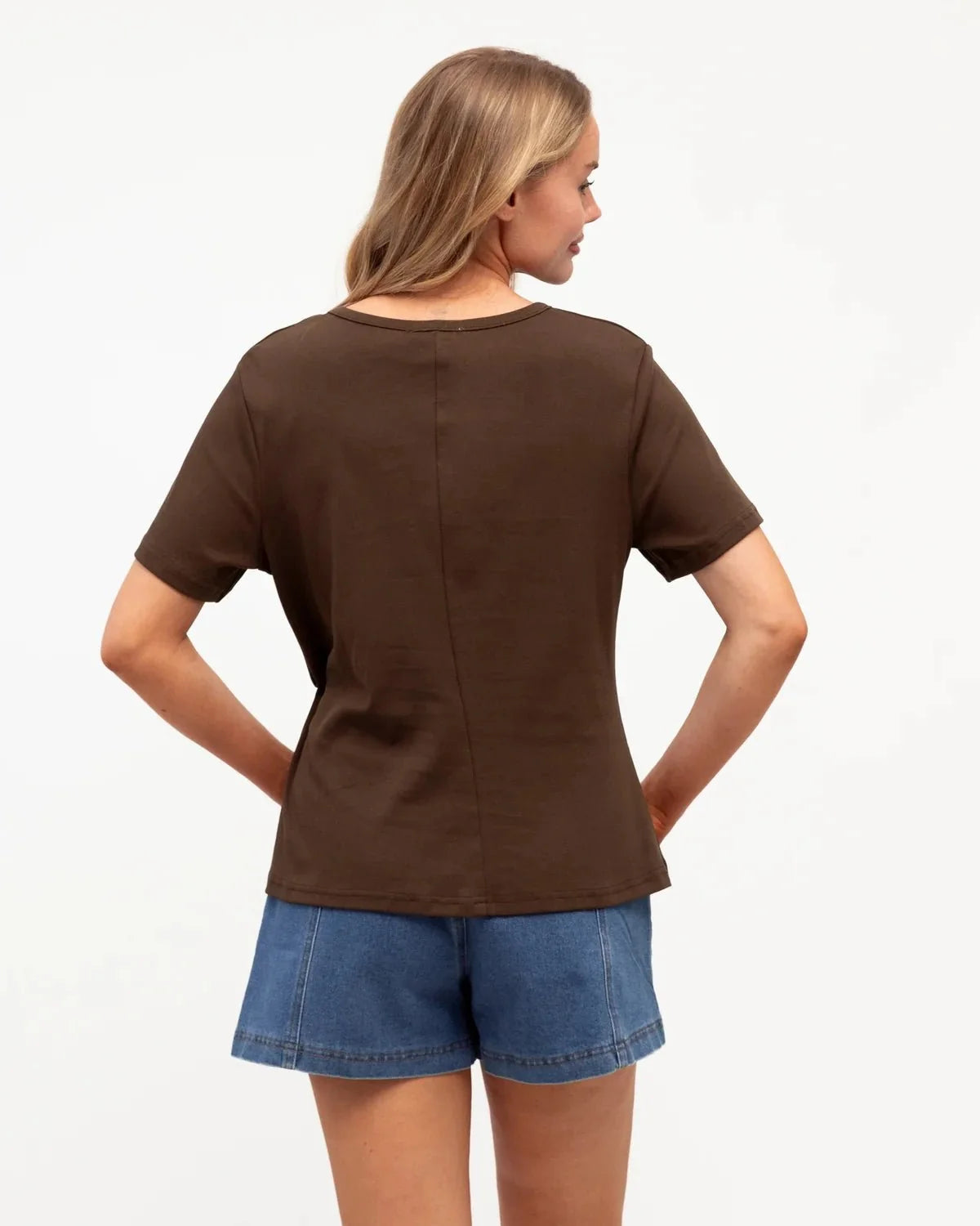 Ebby & I Blue Mood Top VV12121