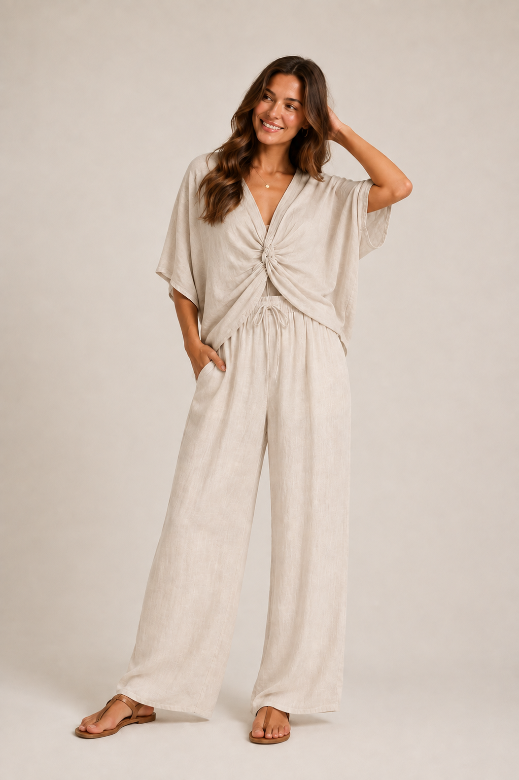 Wednesday Lulu Linen Top 26613