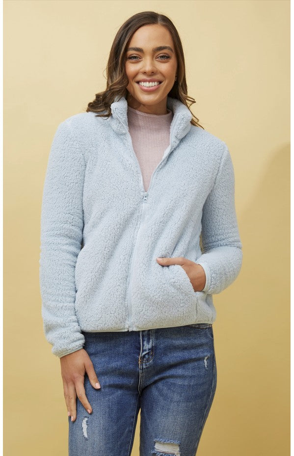 Caroline Morgan Fluffy Jacket J508971