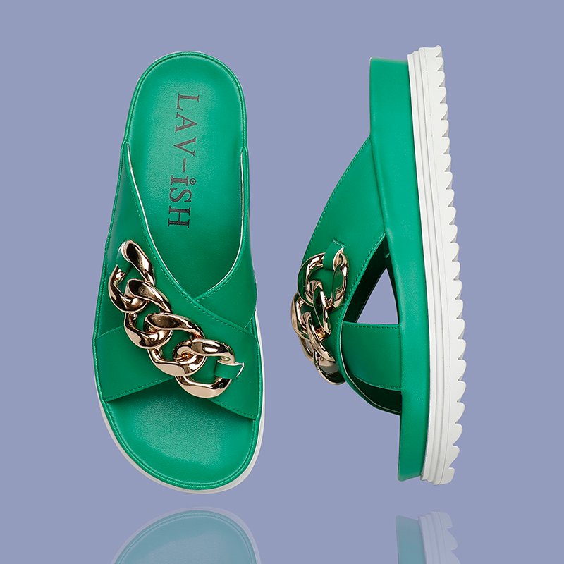 Lavish Crossover Slides - LVSDLE