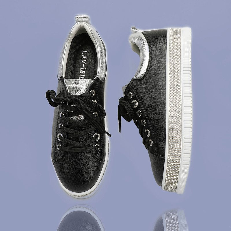 Lavish LVSNKLUX Luxury Crystal Sneakers