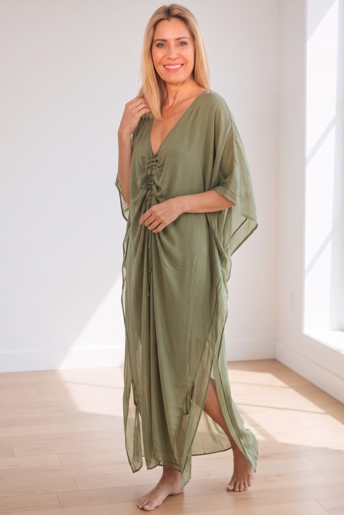 Italian Closet Lola Silk Kaftan