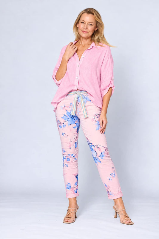 La Strada Linen Shirt LSS26-315