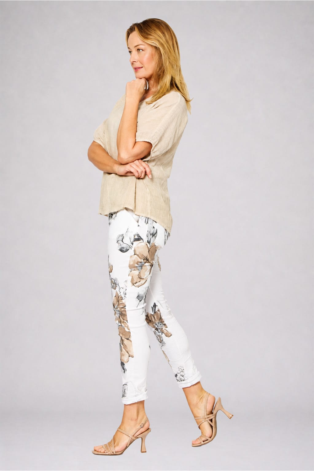 La Strada Linen Top LST26-130S