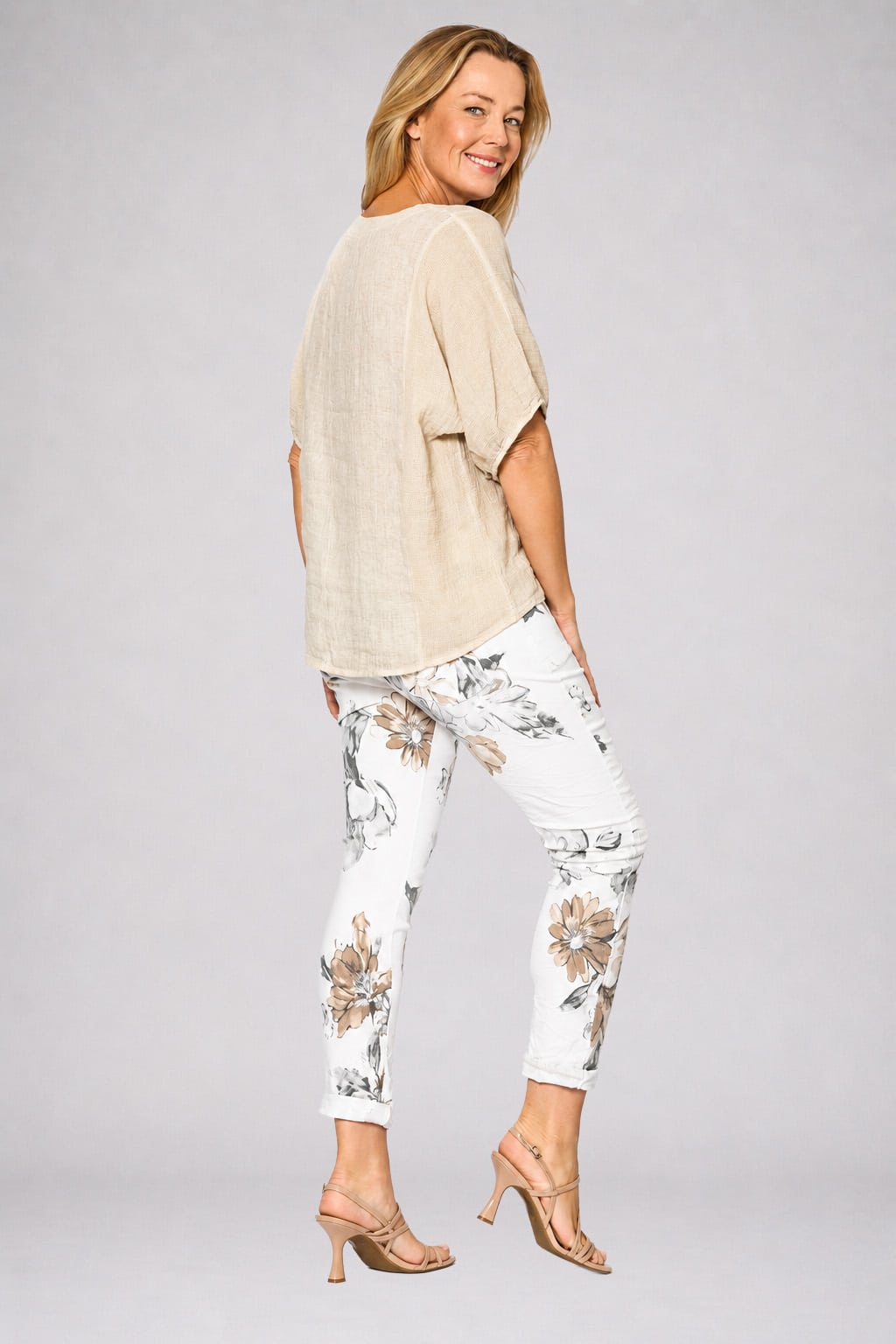 La Strada Linen Top LST26-130S