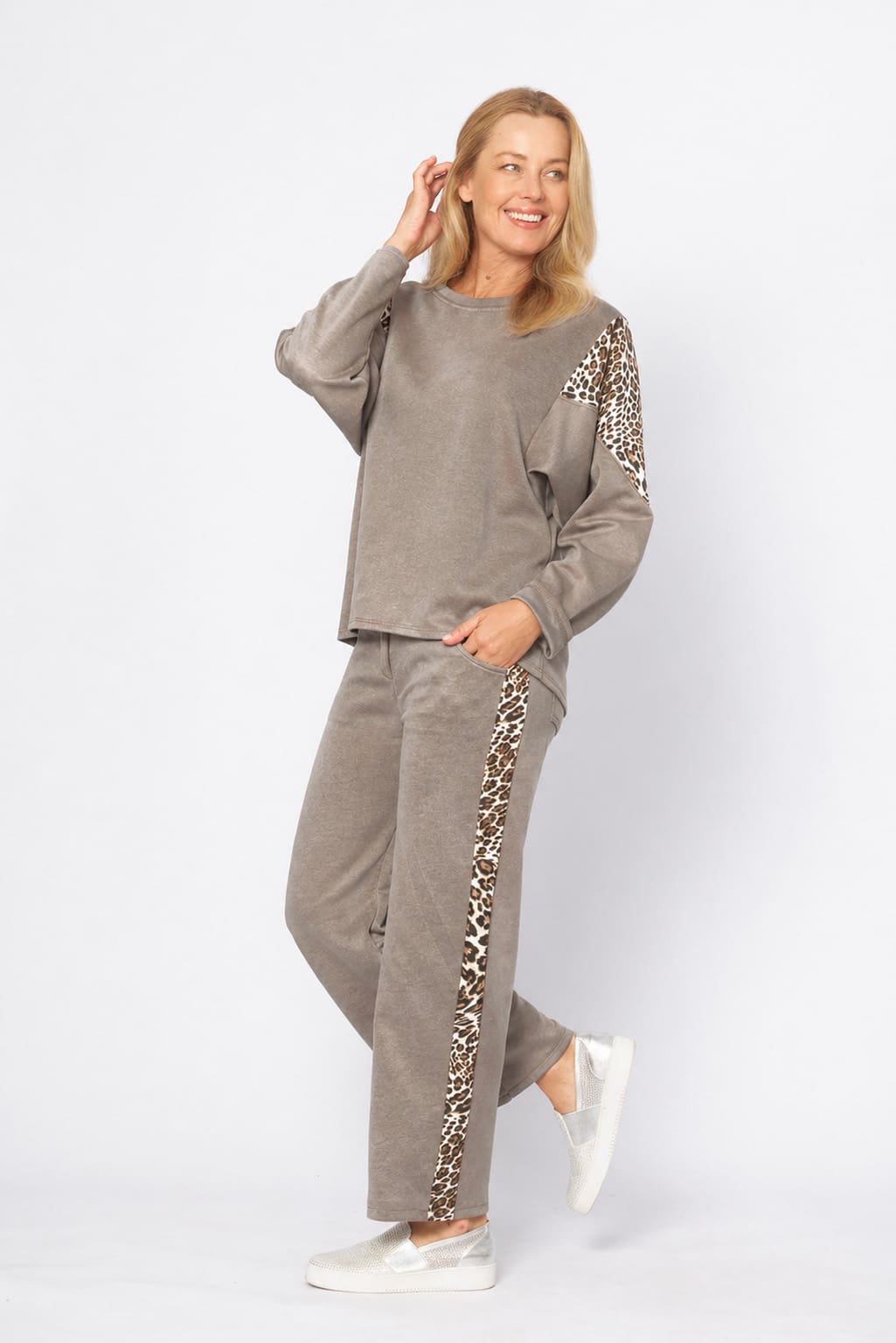 La Strada Animal Tracksuit Pants LSP26-51