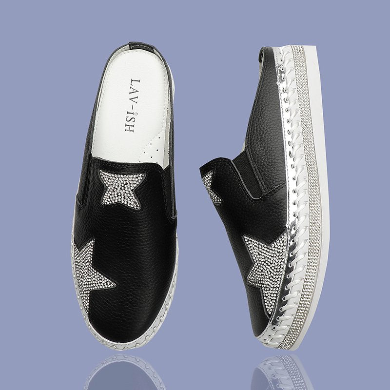Lavish LVSLD Star Bling Slides