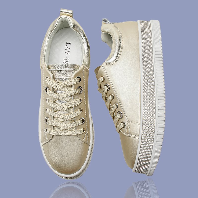 Lavish LVSNKLUX Luxury Crystal Sneakers