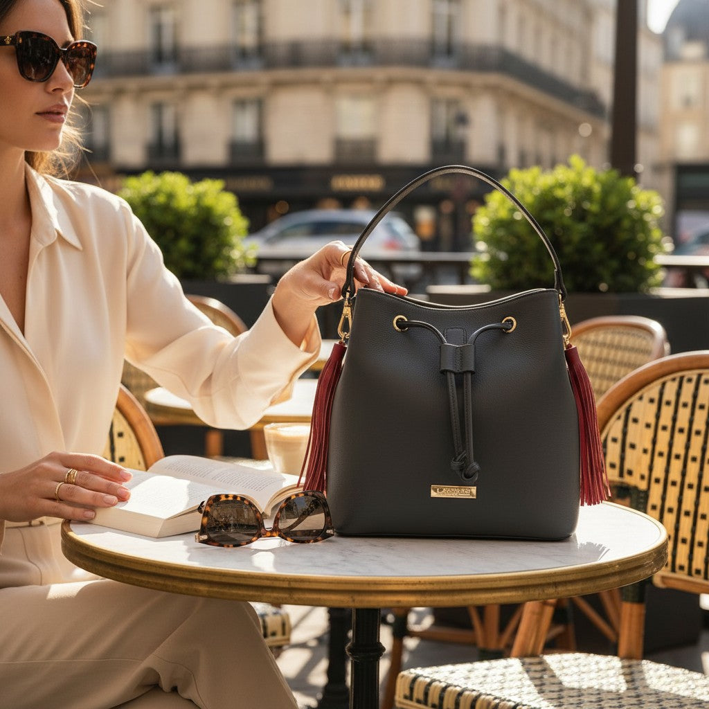 Lavish Ruby Bucket Bag LVRUBY