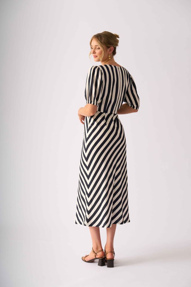 Foil Stripe Delight Dress FO8802