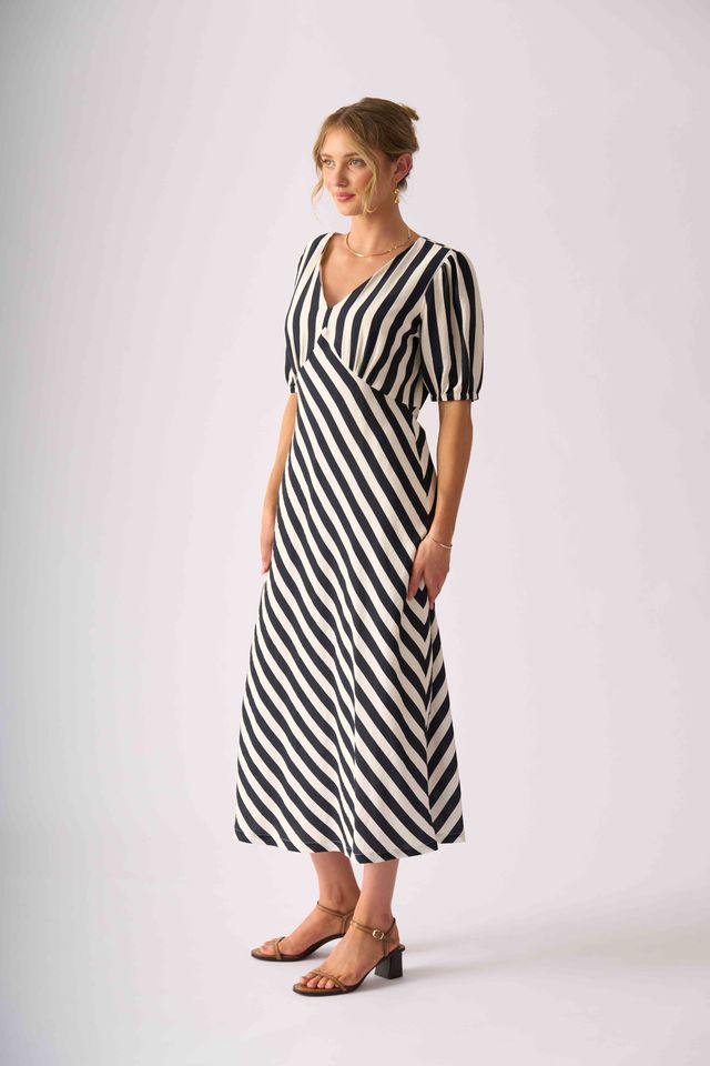 Foil Stripe Delight Dress FO8802