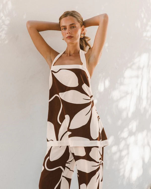 White Closet Summer Bloom Top - TFE11435