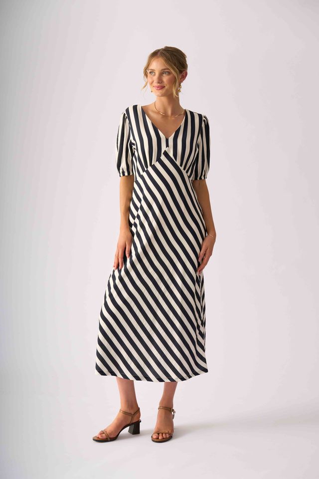 Foil Stripe Delight Dress FO8802