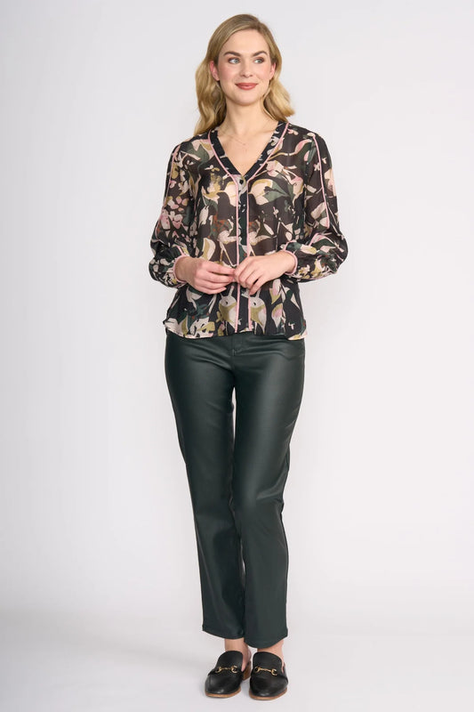 Foil Pipeline Blouse FO8510