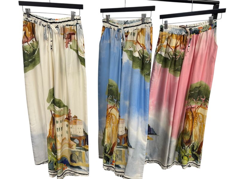 Amici Portofino Silk Blend Pant AMP6655