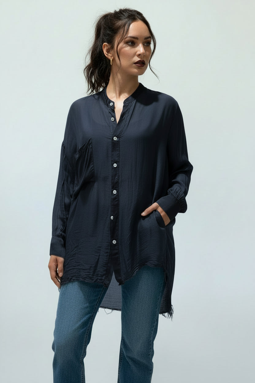 Italian Closet Celtine Silk Top