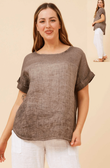 Bottega Moda Linen Top T525207
