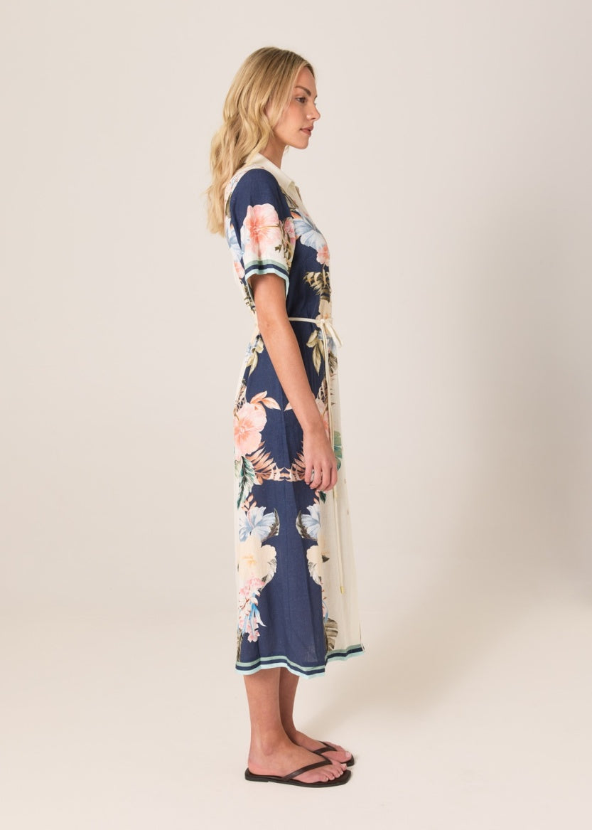 Fate+Becker Solara Print Shirt Dress 17734DWFA