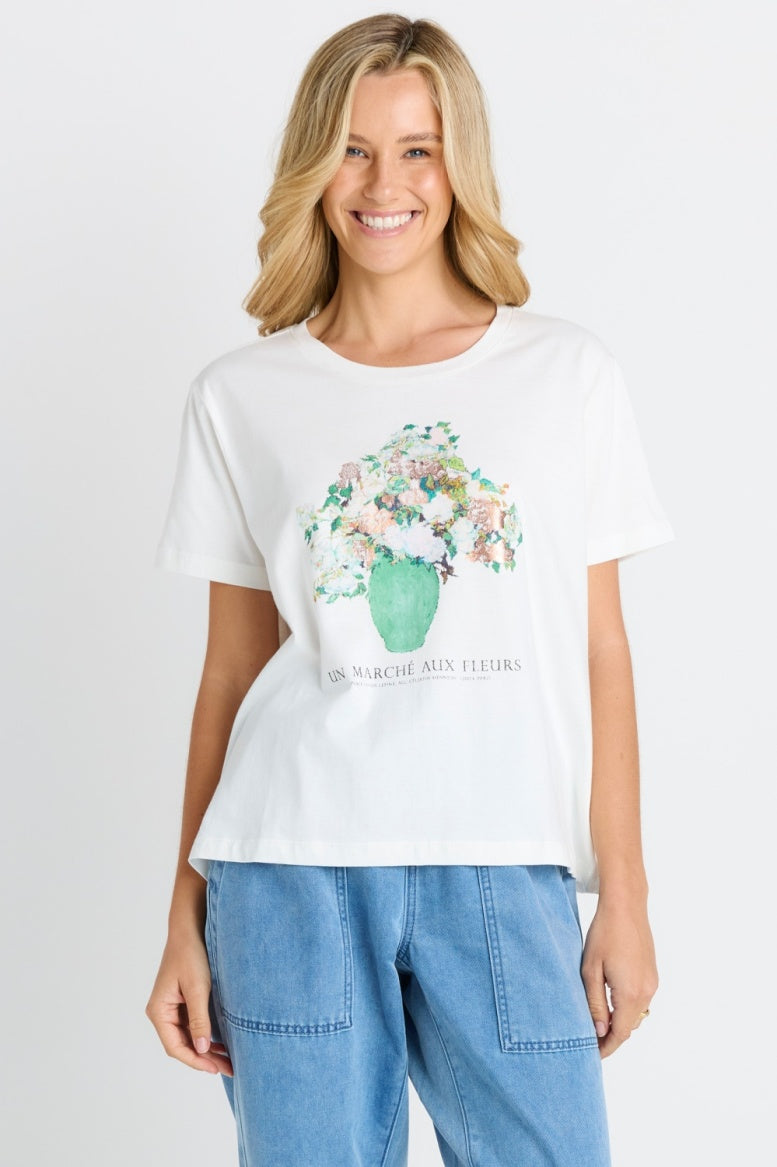 Betty Basics Ellia Crew Tee - BB1092
