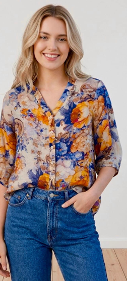 Sambara Floral Shirt ST33788-2