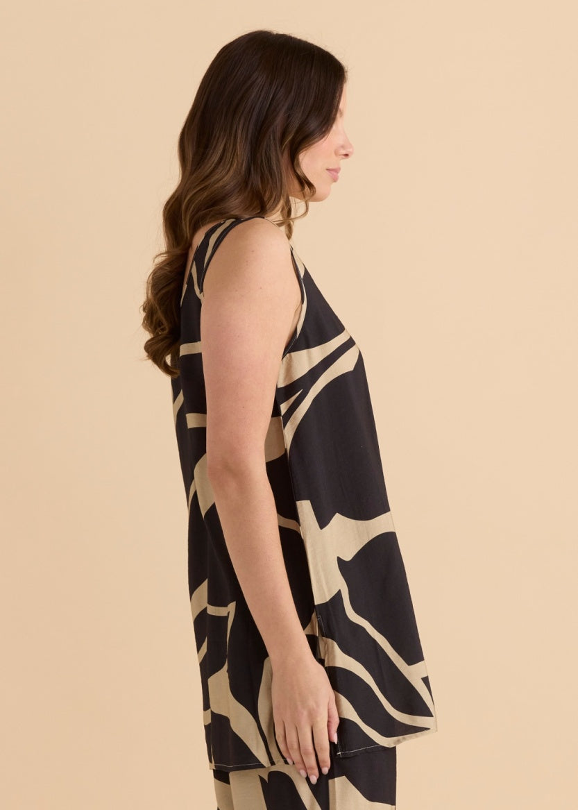 Betty Basics Lana Tunic Tank - BB8528