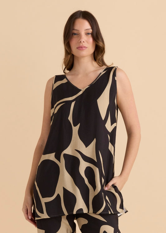 Betty Basics Lana Tunic Tank - BB8528