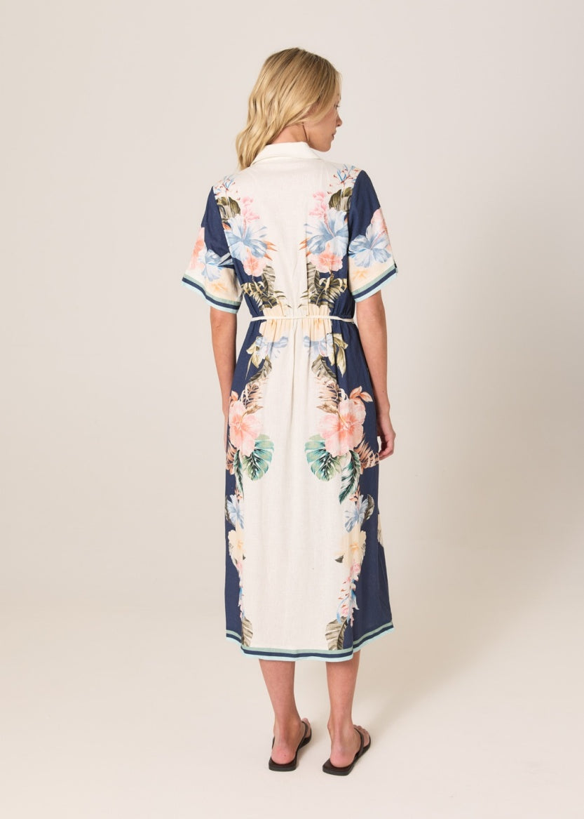 Fate+Becker Solara Print Shirt Dress 17734DWFA