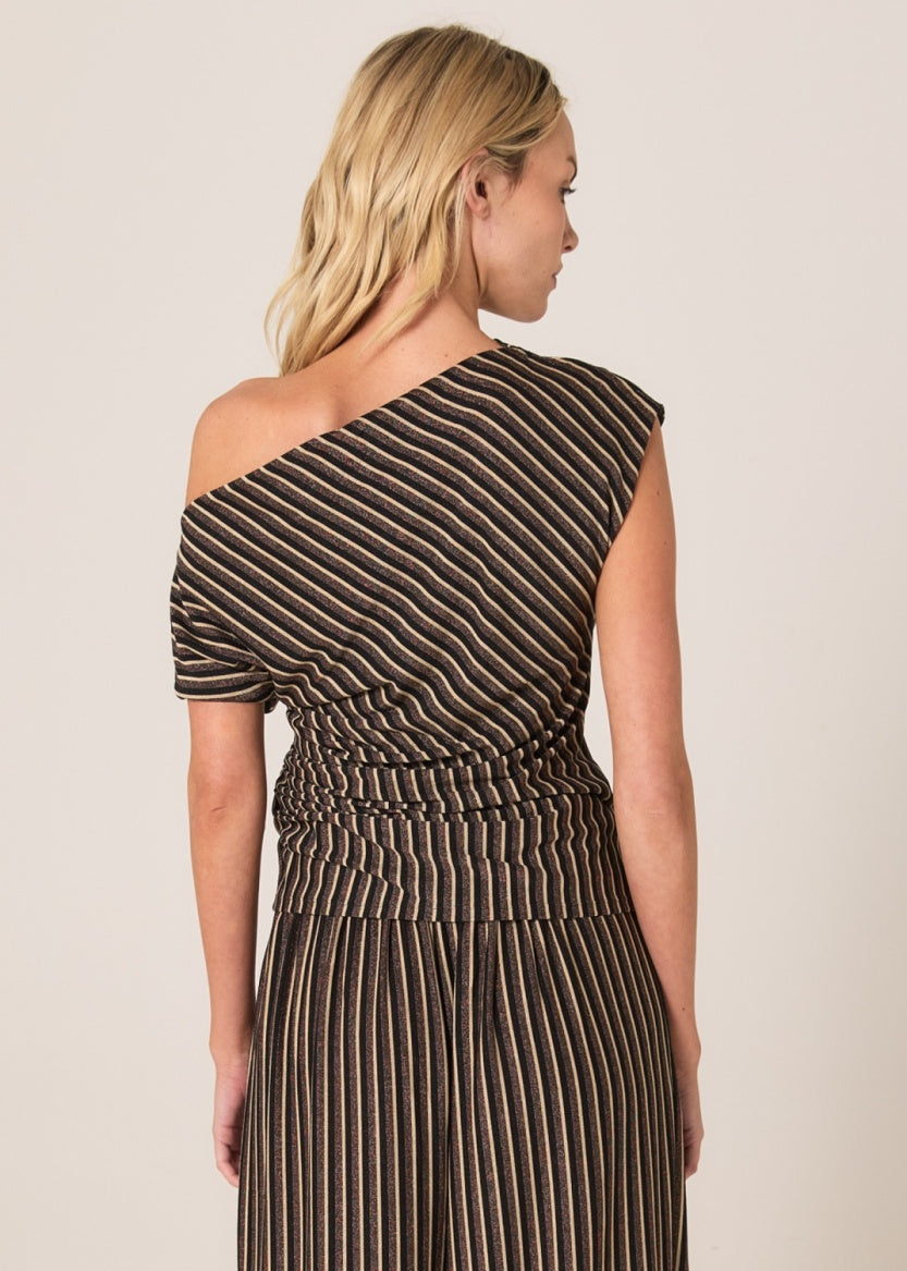 Fate+Becker Everlyn Metalic Jersey Top 17752