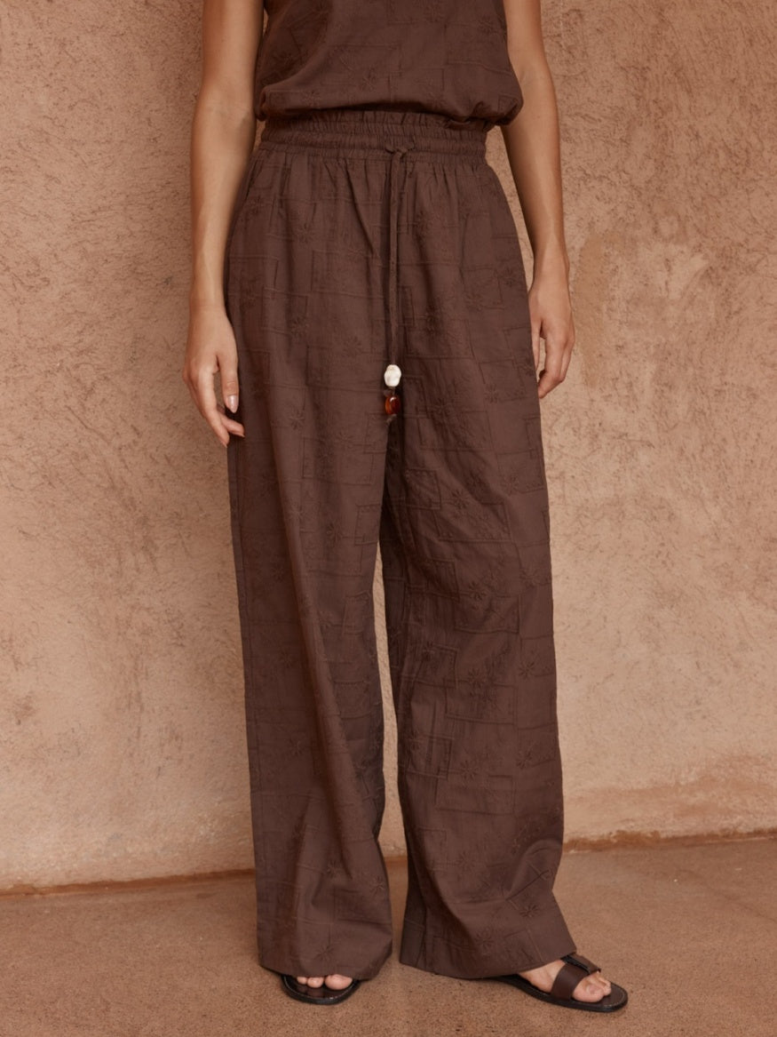 Sass Bellie Embroidered Pant SS20779