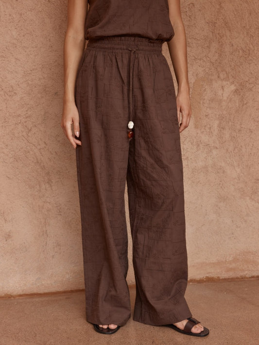 Sass Bellie Embroidered Pant SS20779