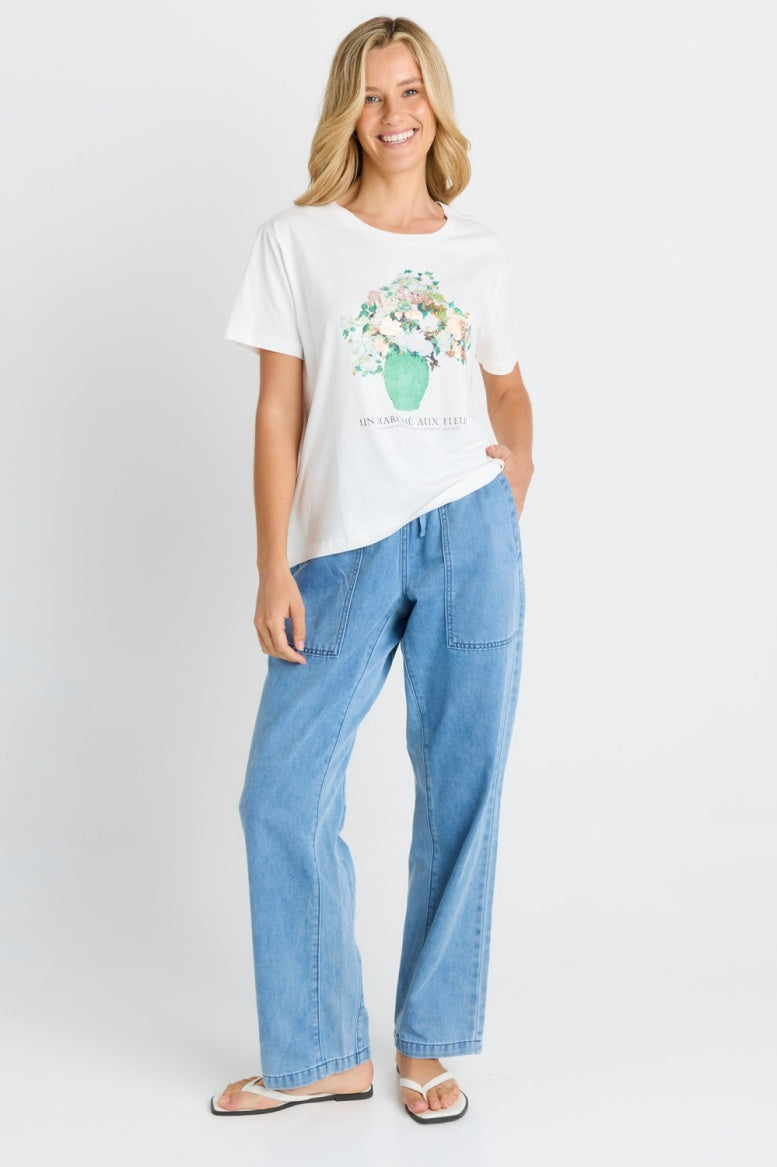 Betty Basics Ellia Crew Tee - BB1092