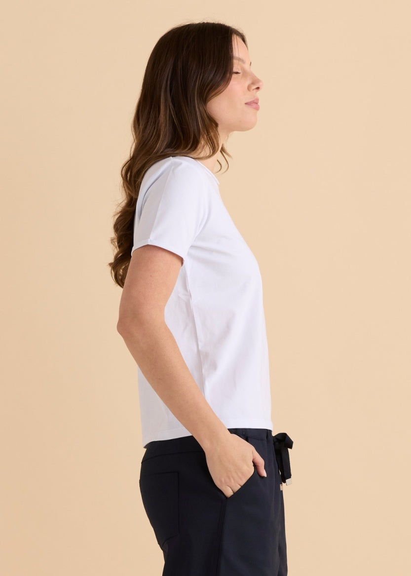 Betty Bassics Cotton Slim Fit Tee - BB2088
