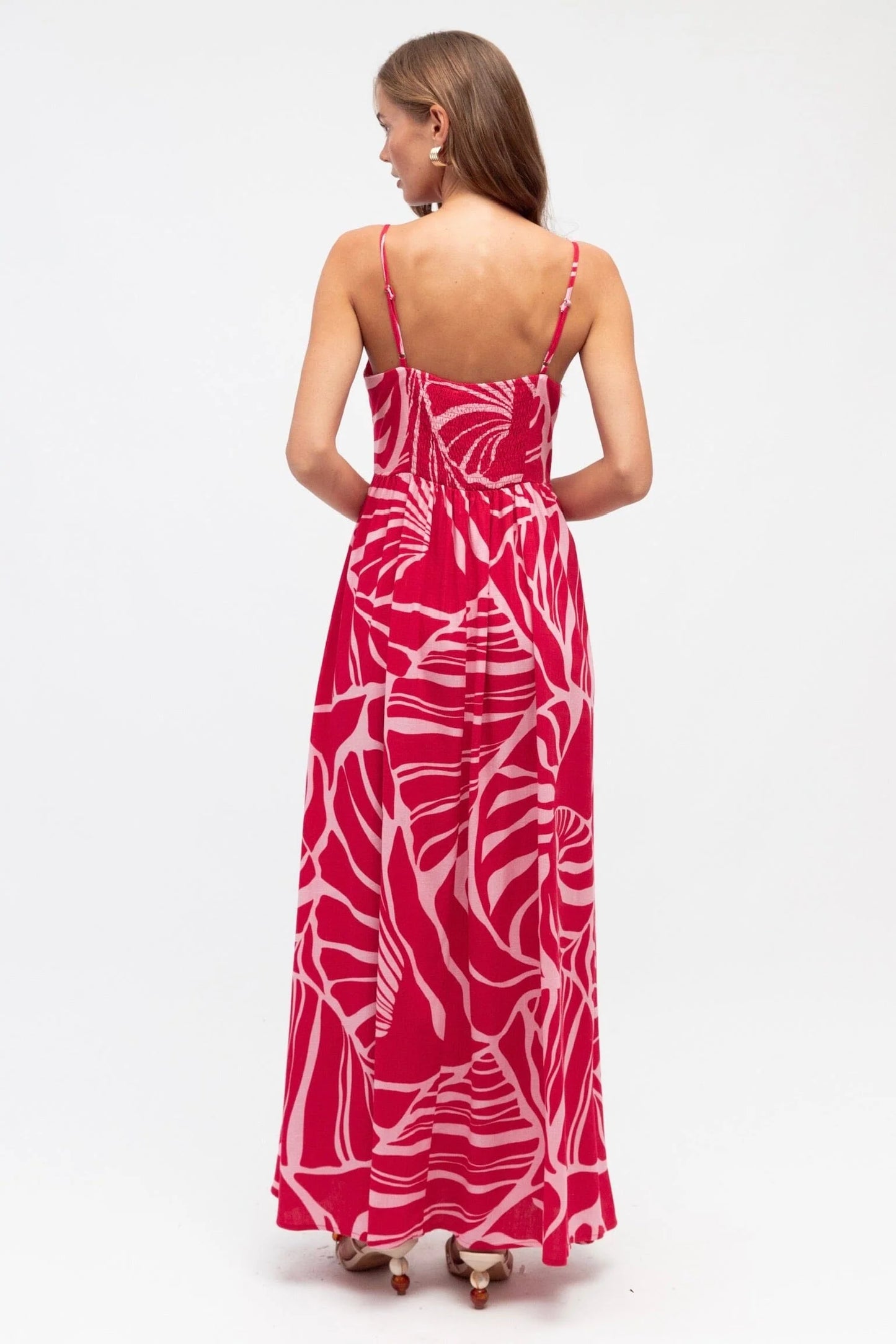 White Closet Gaia Maxi Dress TFE11146