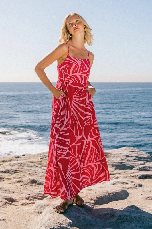 White Closet Gaia Maxi Dress TFE11146